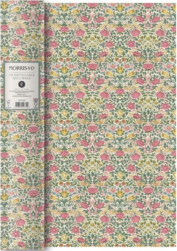 Gavepapir WM Rose Spring