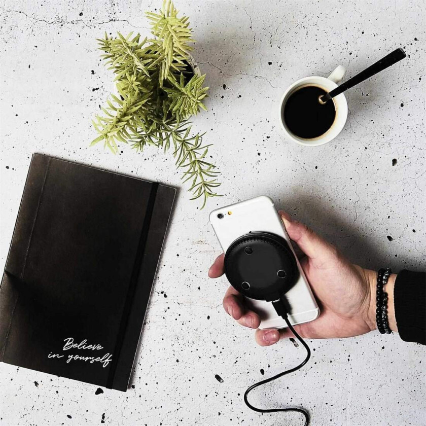 Trådløs mobillader til bilen med sugekopp