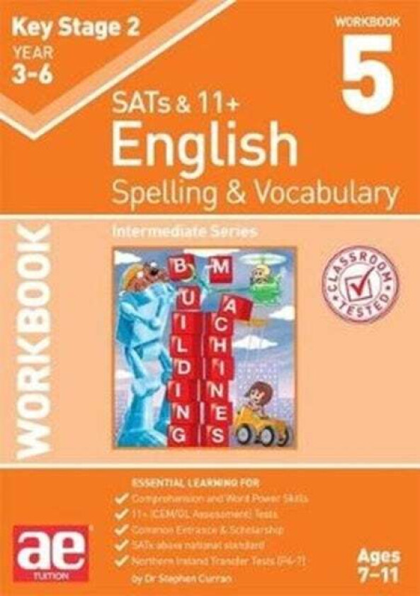 KS2 Spelling & Vocabulary Workbook 5 av Dr Stephen C Curran, Warren J Vokes