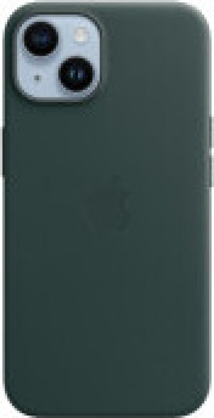 iPhone 14 Leather Case with MagSafe - Forest Green