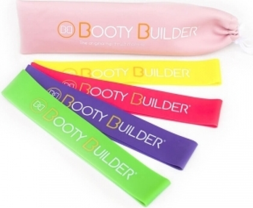 Bilde av Booty Builder Mini Bands, Pink, 4-Pack