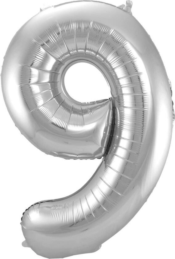 9-formet tallfolieballong