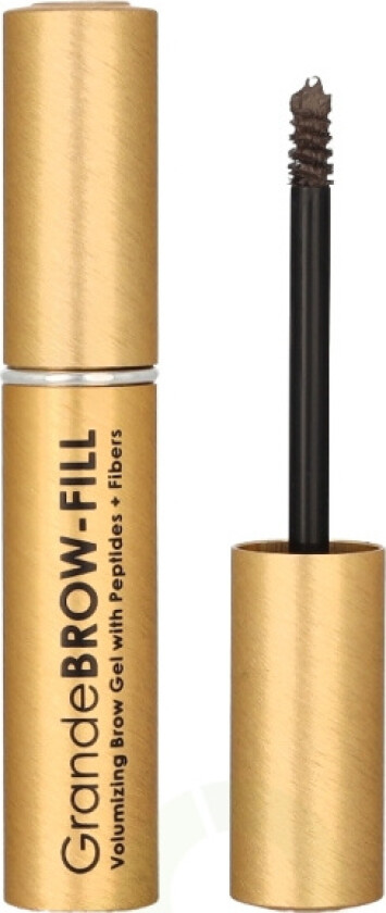 GrandeBROW-FILL Volumizing Brow Gel with Fibers & Peptides 4 g (Farge: Dark)