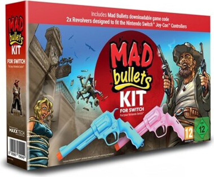 Mad Bullets Kit (Code in a Box) - Nintendo Switch - Shooter