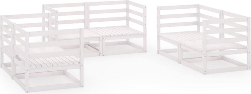 Hagesofagruppe 6 deler hvit heltre furu