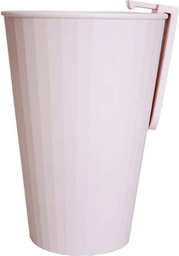 Tannbørsteholder med krus - Rosa