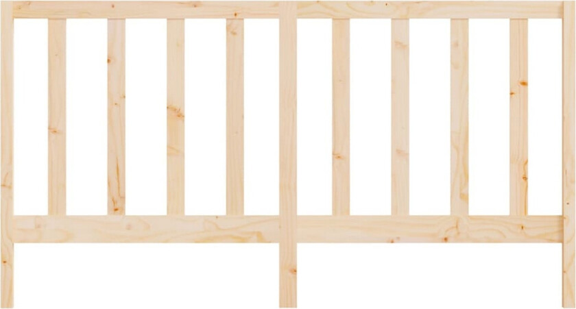 Sengegavl 206x4x100 cm heltre furu