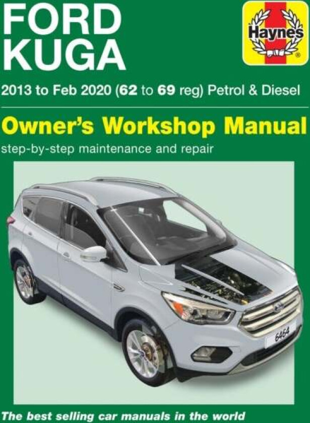 Ford Kuga 2013 - Feb 2020 (62 to 69) Haynes Repair Manual av Haynes Publishing