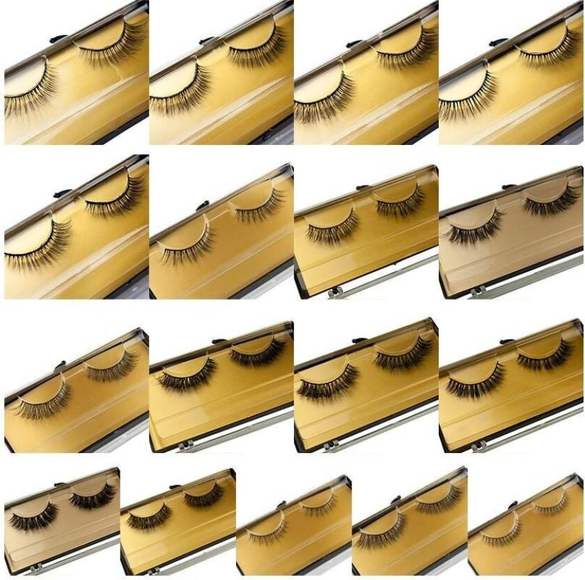 Luksuriøse løsvipper av minkpels