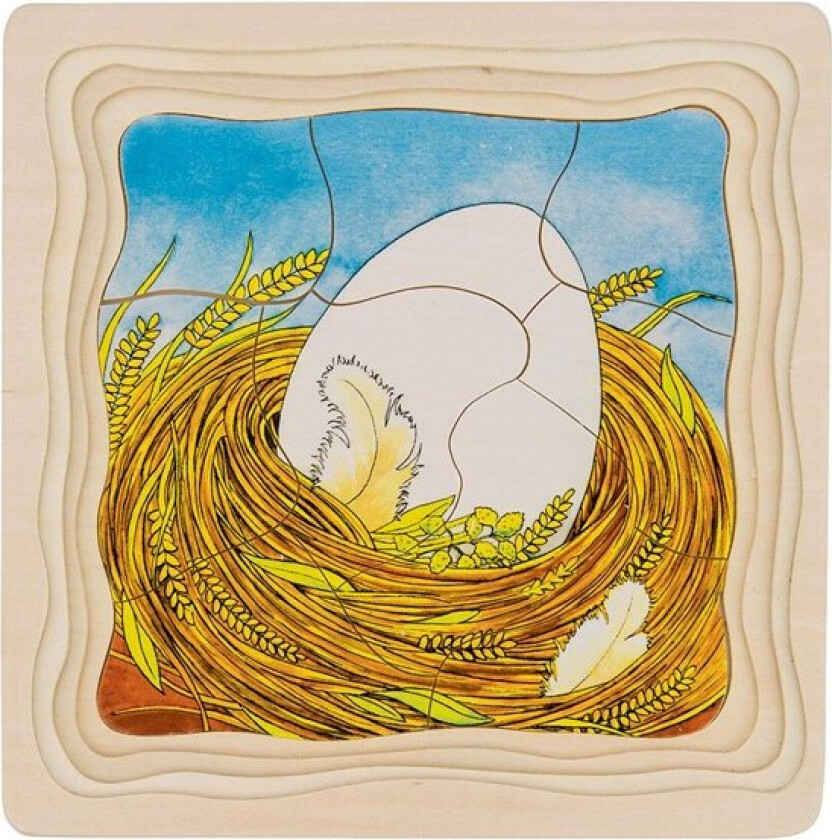 Wooden Layer Puzzle - Kip Tre