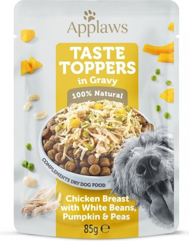 Applaws Taste Toppers Kylling med Bønner, Pumpa & Erter 85 g