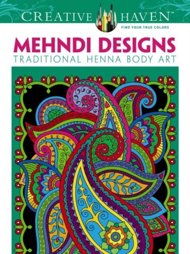Creative Haven Mehndi Designs Coloring Book av Marty Noble