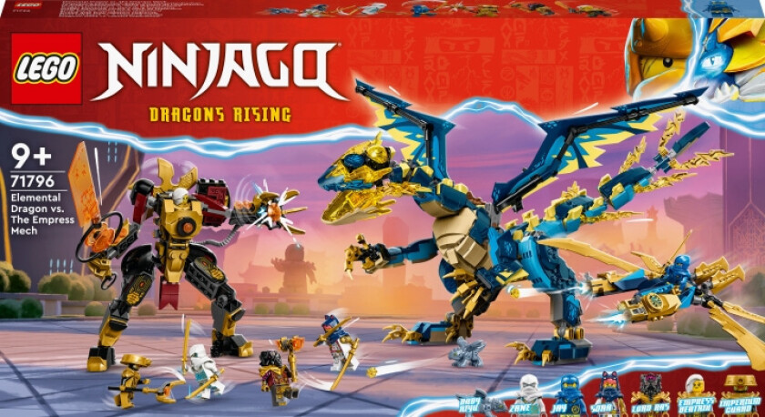 Lego Ninjago - Elementdrage Mot Keiserinneroboten 71796