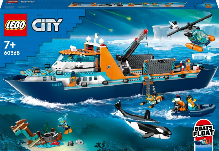 Lego City - Polarutforskere Med Skip 60368