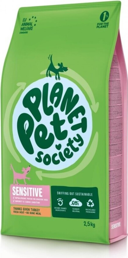Planet Pet Society Dog Sensitive Adult (2,5 kg)