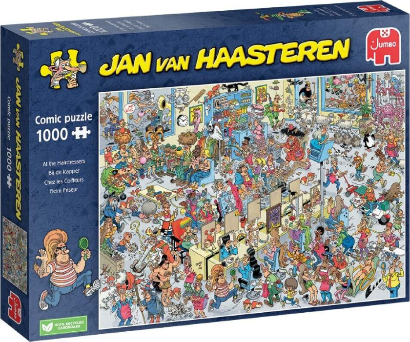 Puzzle Jan van Haasteren - The Hairdressers (1000 pcs)
