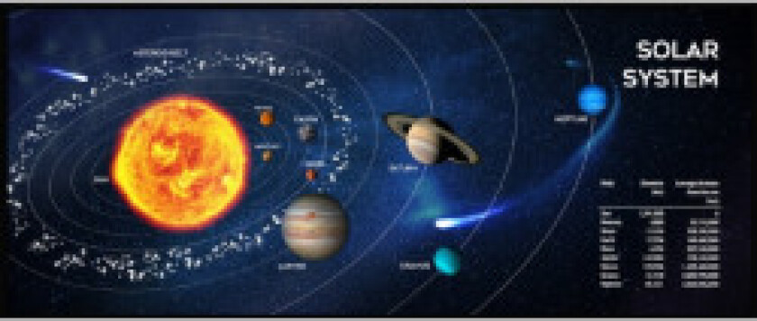 MP-SOLARSYSTEM-XL-01 - mouse pad - extra large