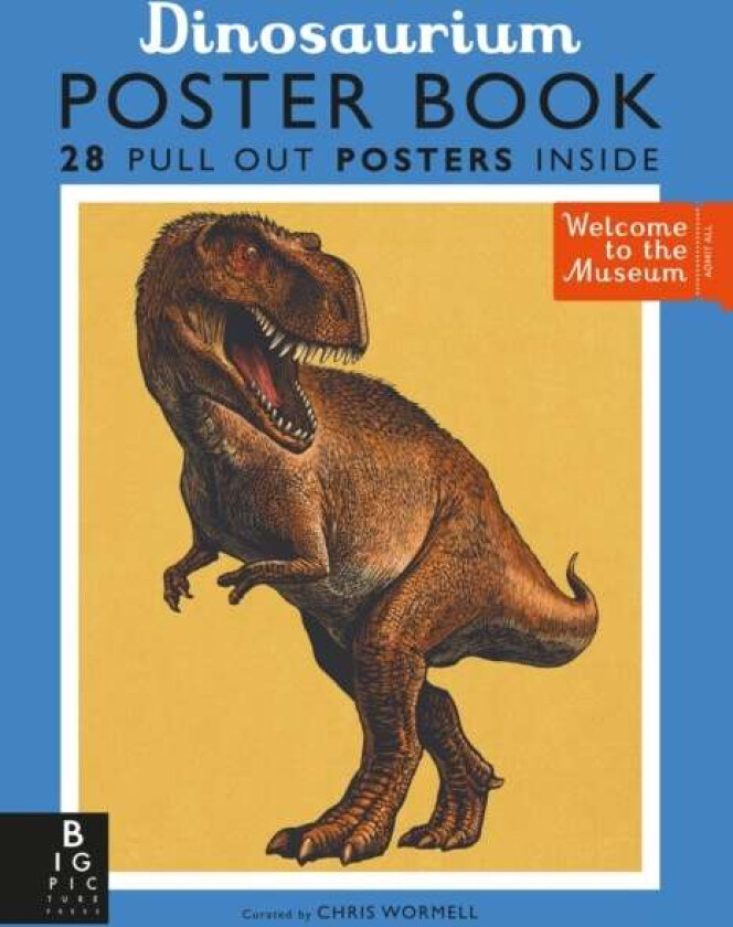Dinosaurium Poster Book av Lily Murray