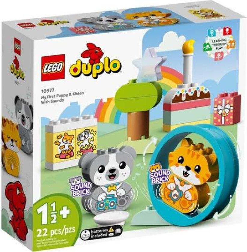 Lego Min første valp og kattunge med lyd 10977