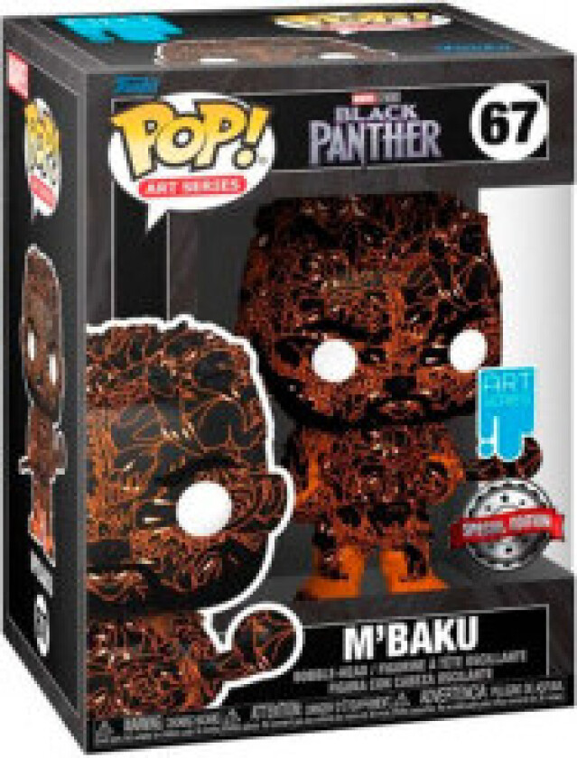 - Art Series: Black Panther (M'Baku) POP! Vinyl - Figur