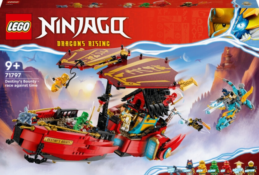 Lego Ninjago - Skjebneskipet Bounty – Kappløpet Med Tiden 71797