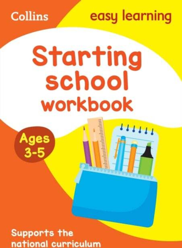 Starting School Workbook Ages 3-5 av Collins Easy Learning