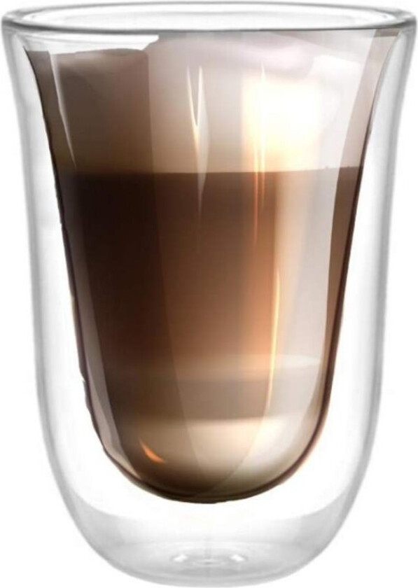 Dobbeltvegget kaffeglass - 220 ml