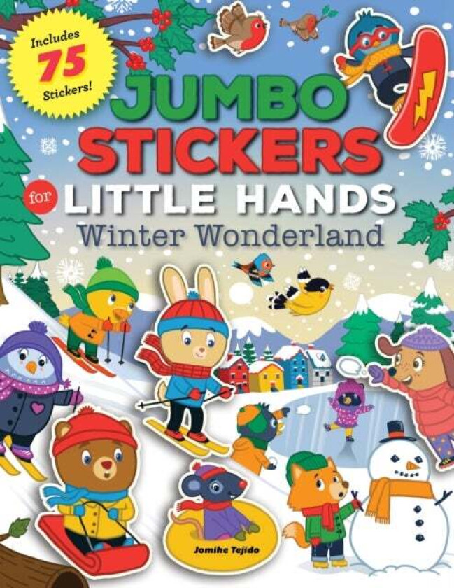 Jumbo Stickers for Little Hands: Winter Wonderland av Jomike Tejido