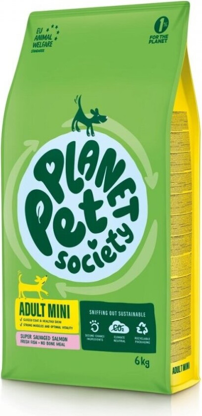 Planet Pet Society Dog Adult Mini Salmon (6 kg)