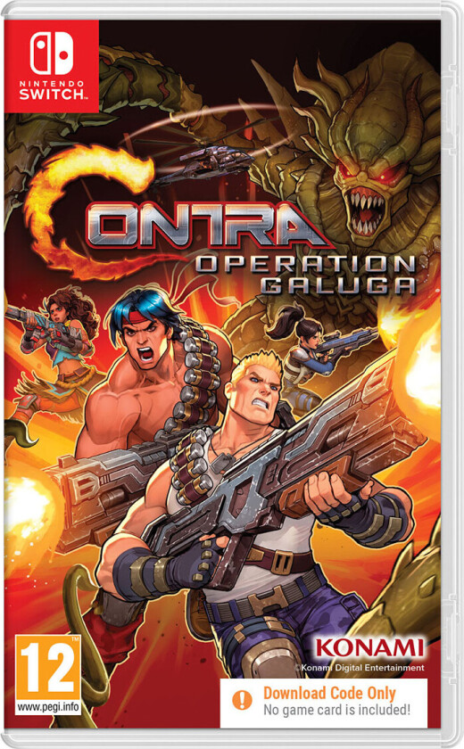Contra: Operation Galuga (Code in a Box) - Nintendo Switch - Action