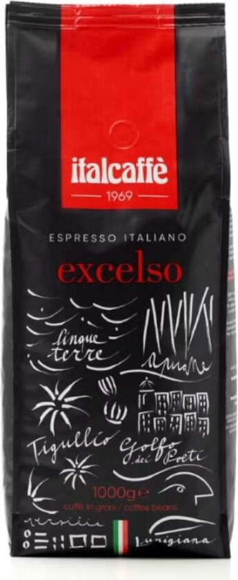 Bilde av Italcaffè Excelso Bar kaffebønner 1000 g