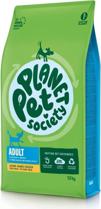 Planet Pet Society Dog Adult Second Chance Chicken (10 kg)