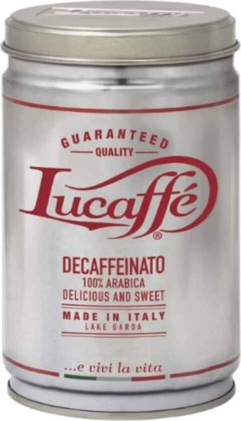 Lucaffé Decaffeinato kaffebønner 250 g
