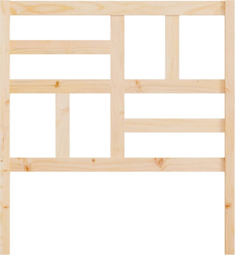 Sengegavl 96x4x104 cm heltre furu