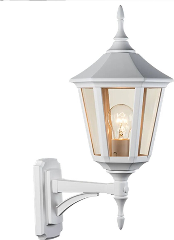 Ibiza vegglampe utendørs E27 - Hvit