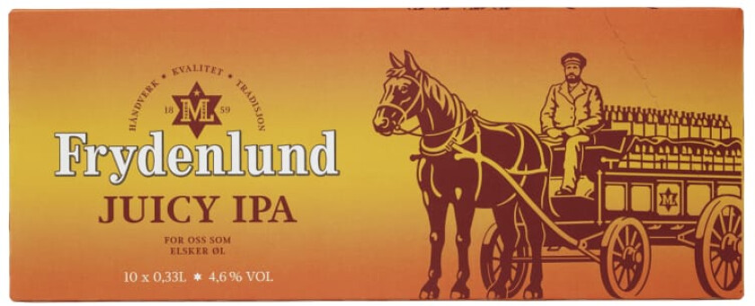 Frydenlund Juicy Ipa 0,33lx10 boks