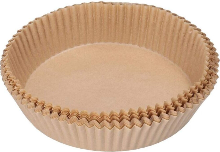 50x Papirformer for varmluftfrityrkokere/ Airfryer