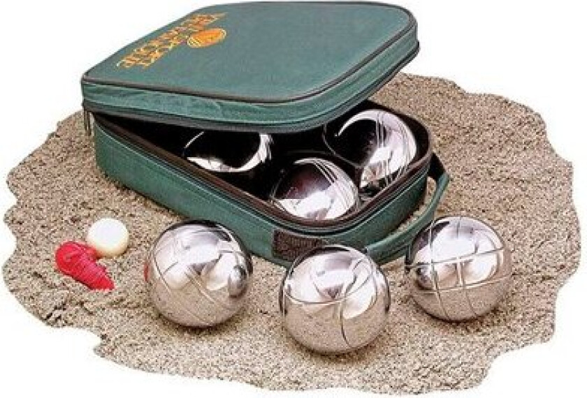 Petanque spill 6x720g i bag Stålkuler