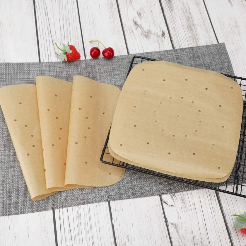 100x Bakepapir til Airfryer