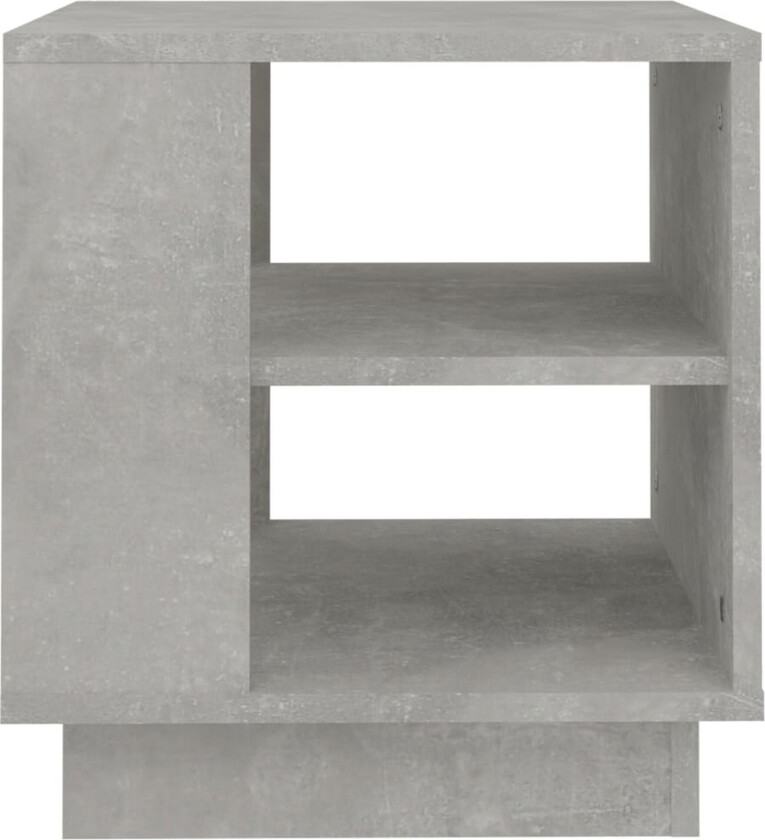 Salongbord betonggrå 40x40x43 cm konstruert tre