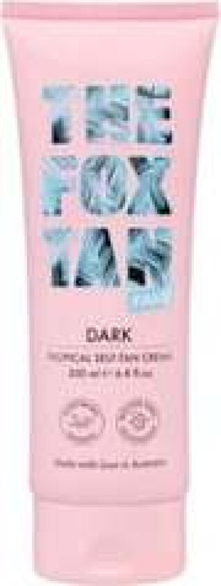 THE FOX TAN Dark Tropical Self-Tan Creme 200ml