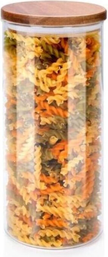Glasskrukke med trelokk - 1 250 ml