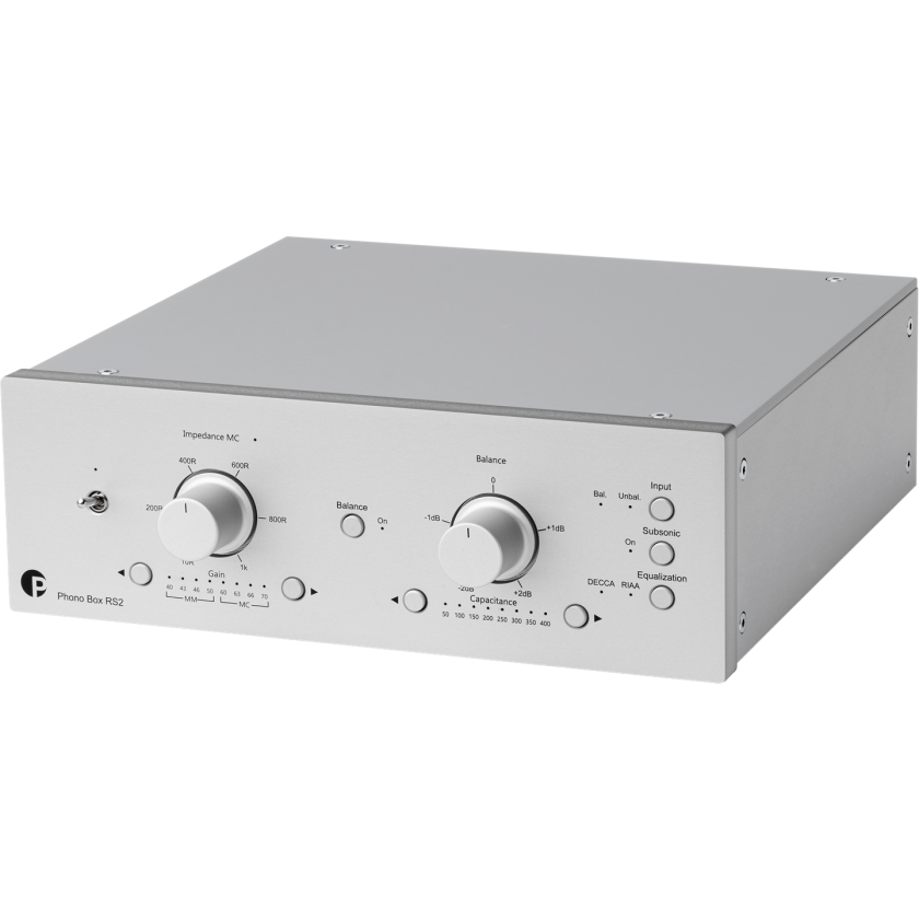 Phono Box Rs2 Riaa-Trinn - Sølv