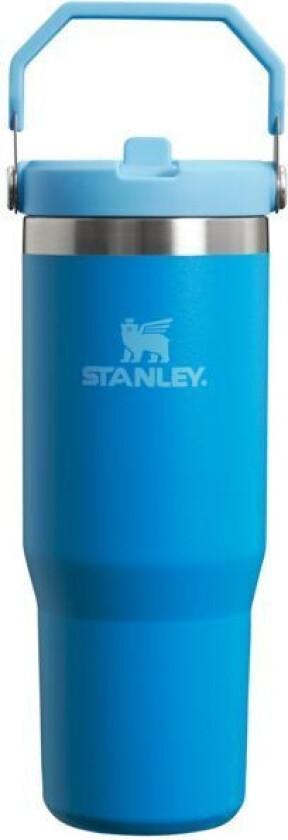 Stanley The IceFlow Flip Straw Tumbler thermos flask, blue, 890 ml