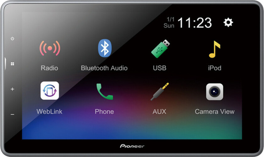 Pioneer DMH-AF555BT Multimedia 9" bilradio med Bluetooth