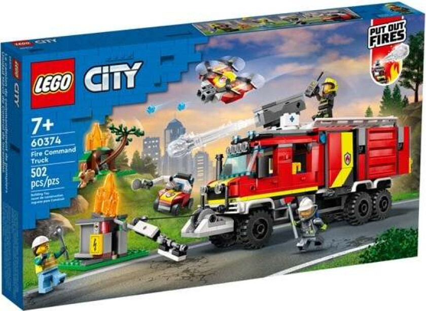 Lego City - Brannvesenets Kommandobil 60374