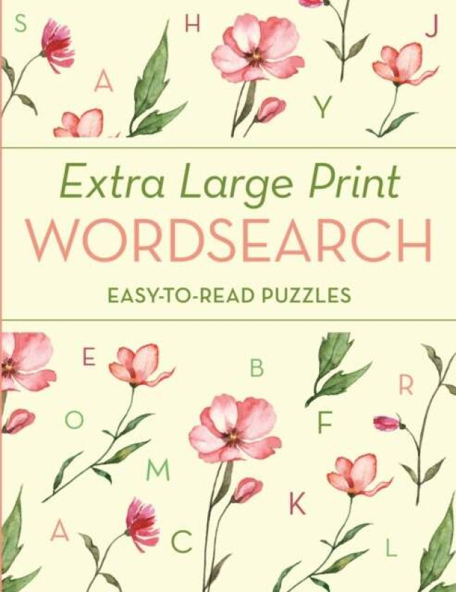 Extra Large Print Wordsearch av Eric Saunders