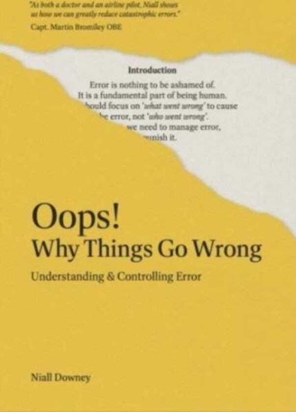 Oops! Why Things Go Wrong av Niall Downey
