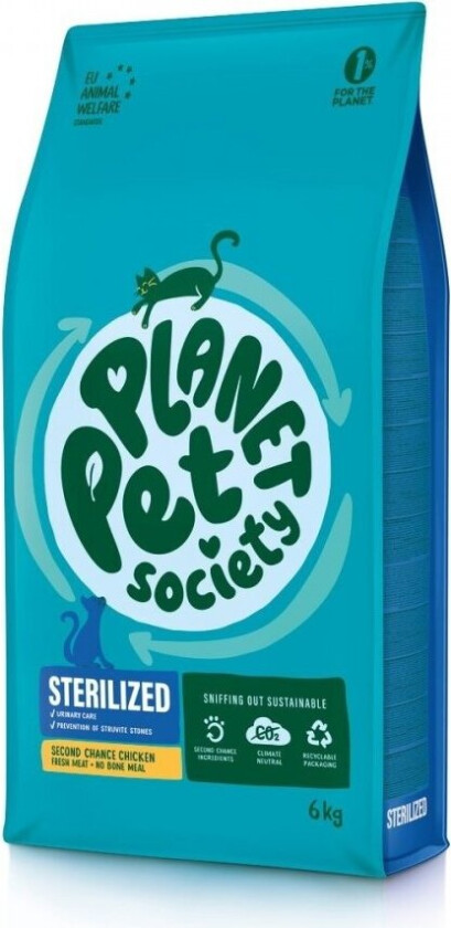 Planet Pet Society Cat Sterilized Second Chance Chicken (6 kg)