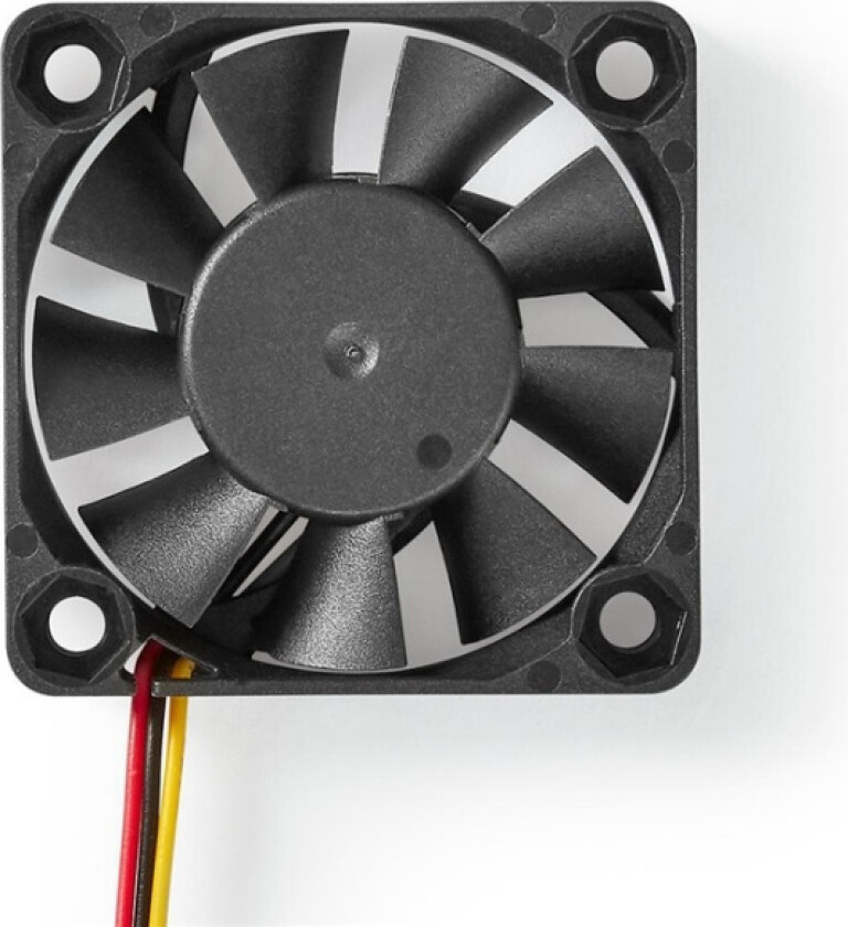 DC-vifte DC Vifte størrelse: 40 mm 3-Pin 27.9 dBA Sort